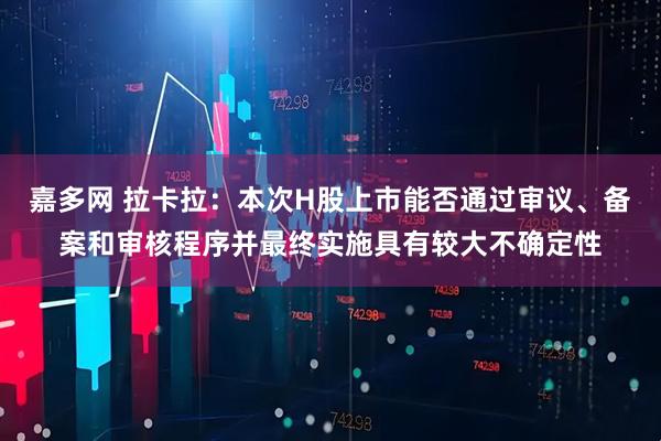 嘉多网 拉卡拉：本次H股上市能否通过审议、备案和审核程序并最终实施具有较大不确定性