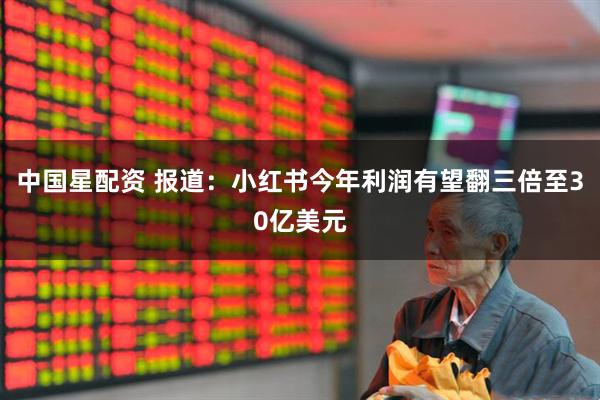 中国星配资 报道：小红书今年利润有望翻三倍至30亿美元